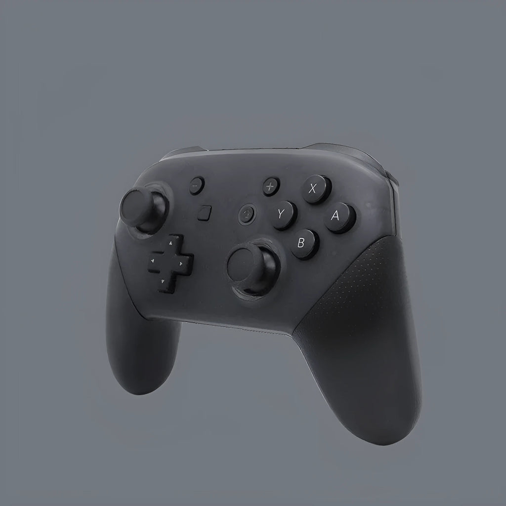 Black Switch PRO Wireless Bluetooth Gamepad controller with vibration and screen capture functions