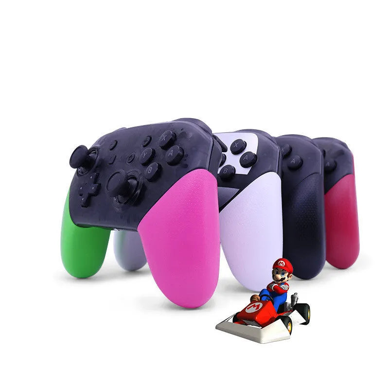 Black Switch PRO Wireless Bluetooth Gamepad controller with vibration and screen capture functions