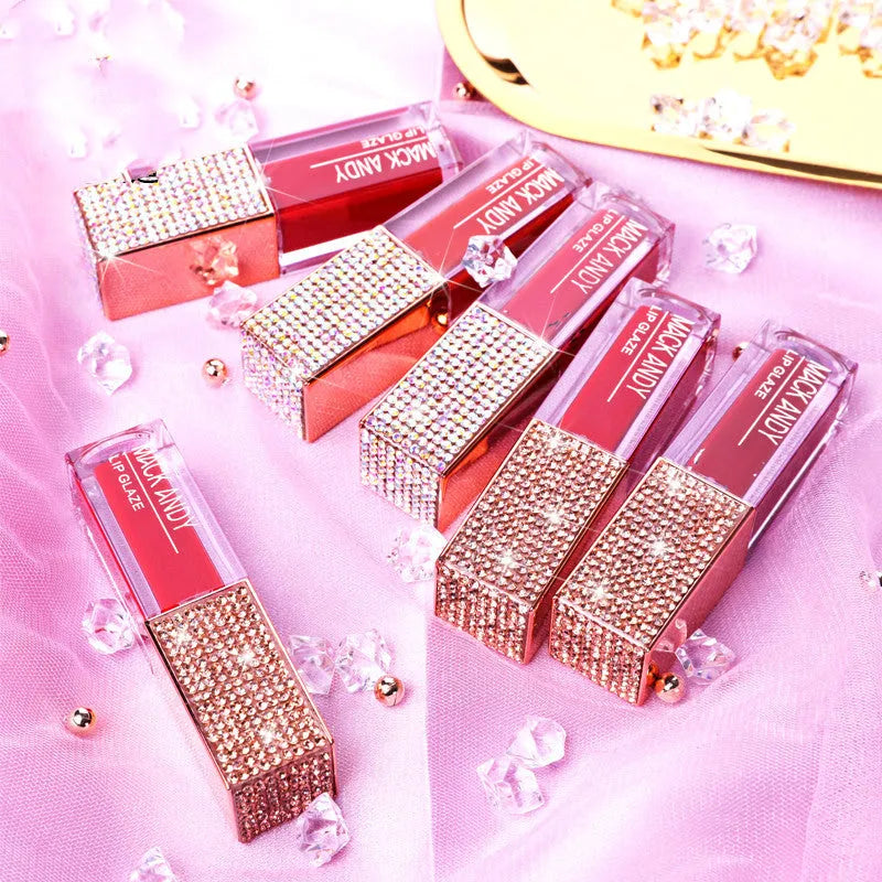 Matte velvet lip gloss long-lasting non-stick cup 8g student lip glaze in colour set options