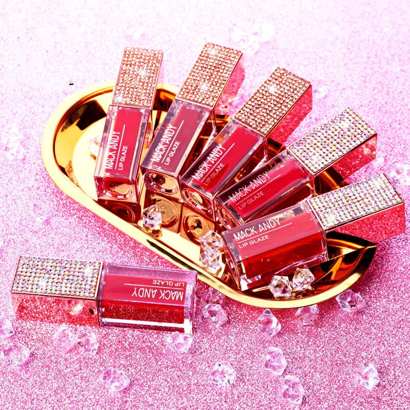 Matte velvet lip gloss long-lasting non-stick cup 8g student lip glaze in colour set options