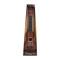 38cm children's simulation ukulele toy with retro guitar design in safety plastic