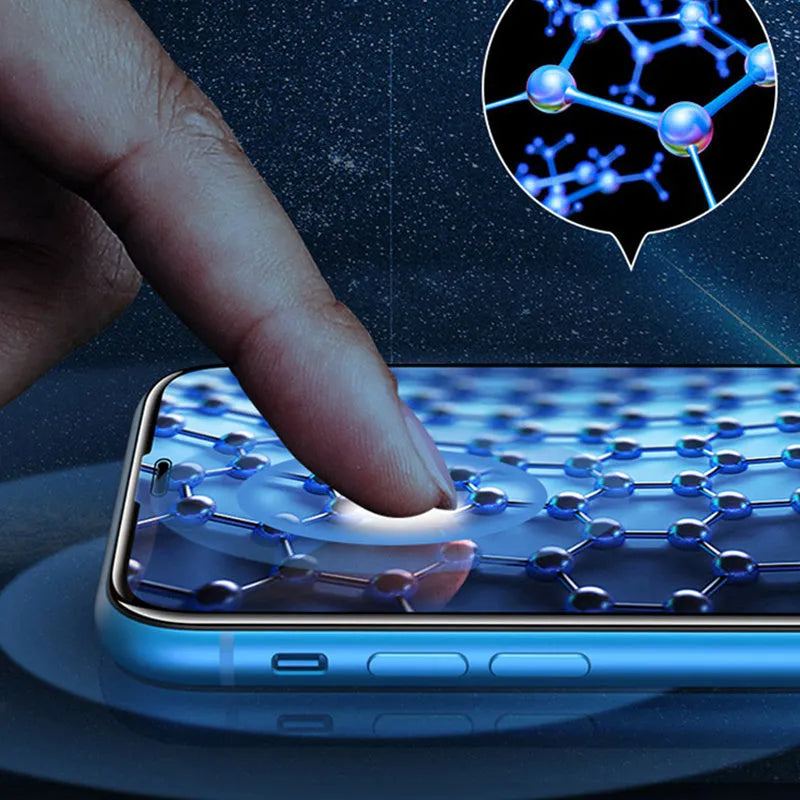 Black tempered glass front film screen protector for iPhone 11 Pro Max XS Max 6 6s 7 8 Plus XR X XS