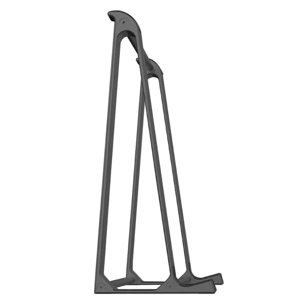 Aluminium alloy laptop stand with tablet holder in silver colour