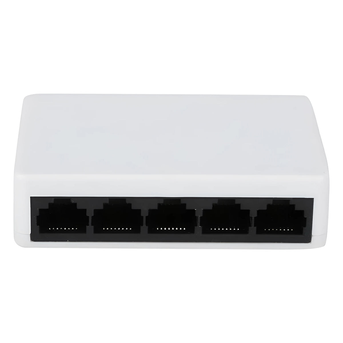 White 5-port 100 Mbps Ethernet switch S105C, 82 x 49 x 21 mm, full duplex network hub