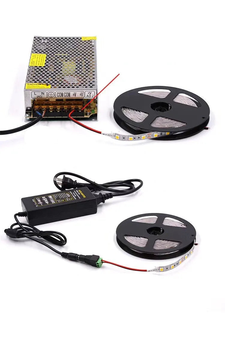 Flexible epoxy waterproof 12V 5050 LED light strip 60pcs/m for outdoor decoration