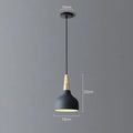 Modern small three-light chandelier in macaron style, 150x200mm, black finish