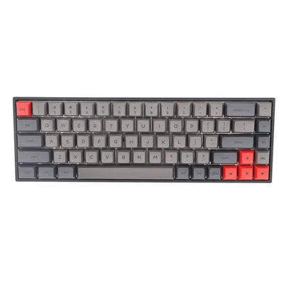 Official 68-key PBT keycap set for mechanical keyboards shown in various colour options.
