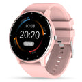 Sports step movement remote control camera watch with 1.28 inch touch screen silicone strap in pink blue black gold