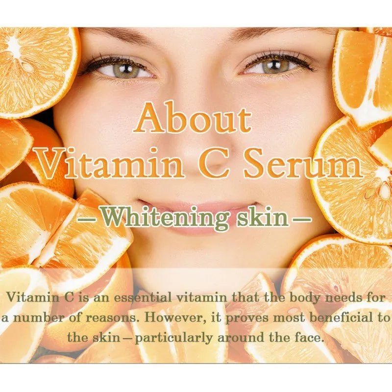Vitamin C Hyaluronic Acid Serum 10ml bottle for facial skincare treatment
