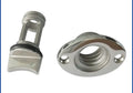 Stainless steel 316 marine water plug for ships and yachts measuring 4.5 by 5.5 by 2.0 cm