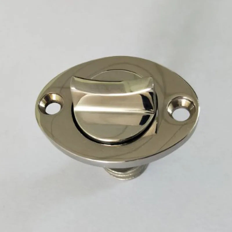 Stainless steel 316 marine water plug for ships and yachts measuring 4.5 by 5.5 by 2.0 cm