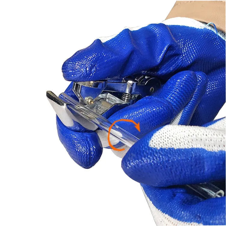 Glass tube cutter tool for cutting tubes up to 45mm diameter with zinc alloy construction