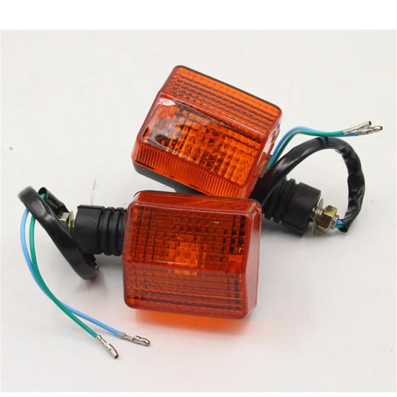 Brown BAS turn signal indicator for Honda Wang CBT125 Spring Leopard motorcycle, 100g weight