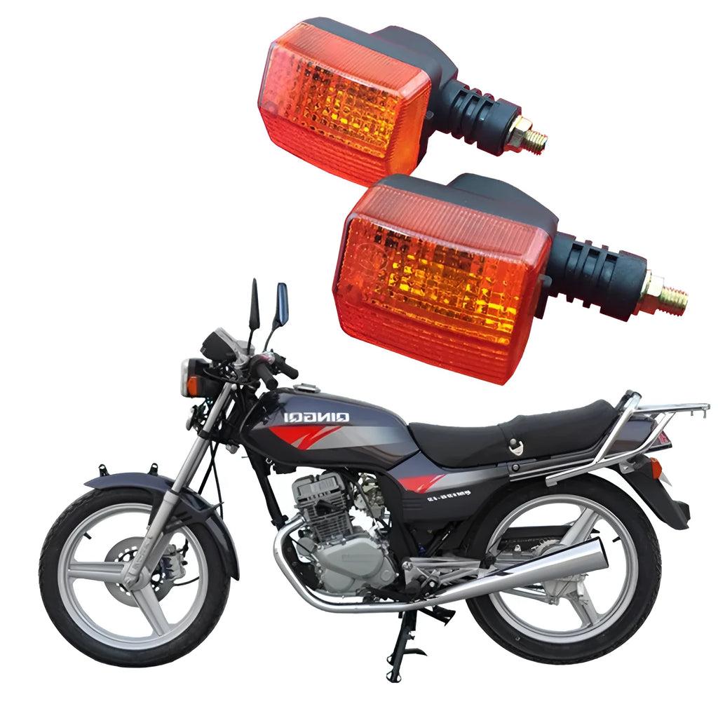Brown BAS turn signal indicator for Honda Wang CBT125 Spring Leopard motorcycle, 100g weight