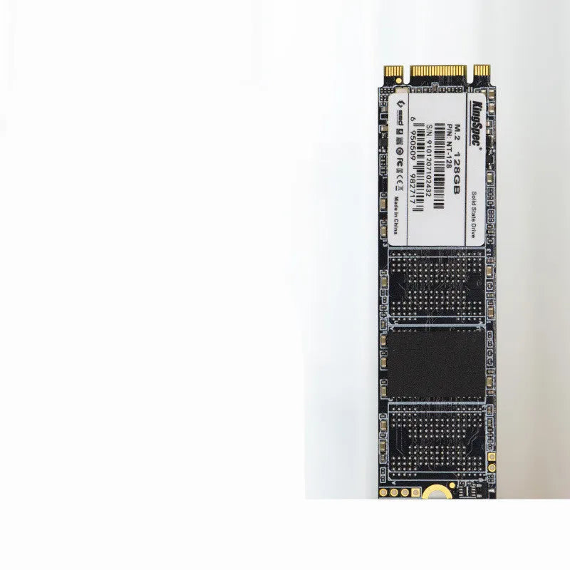 KingSpec M.2 NGFF 2280 SATA SSD solid state drive black PCB 22x80mm