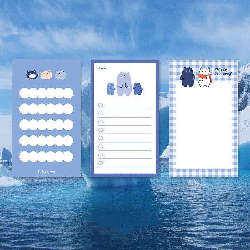 Creative hand account collage material paper with 30 inner pages cartoon styles A B C D