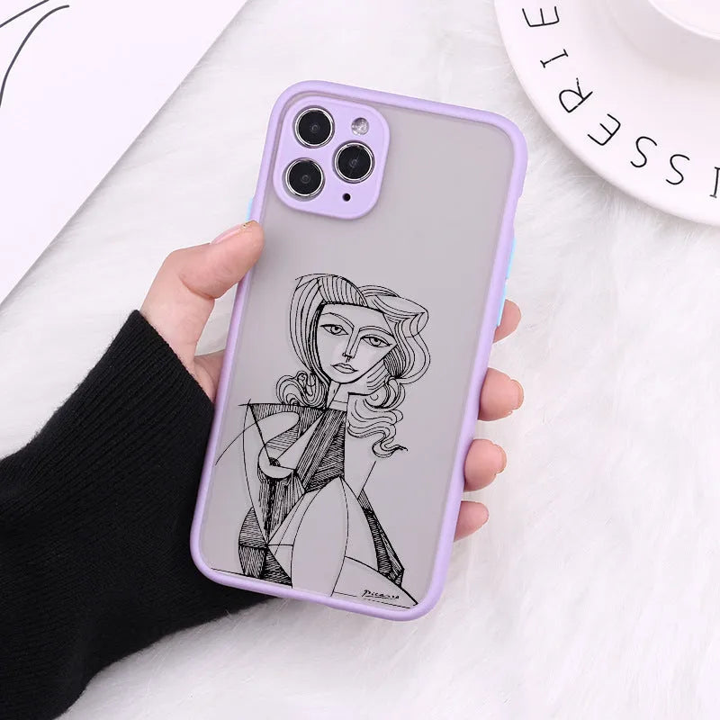 TPU iPhone protective case with fine hole design in multiple colour options for iPhone 12, 11 and other models