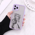 TPU iPhone protective case with fine hole design in multiple colour options for iPhone 12, 11 and other models