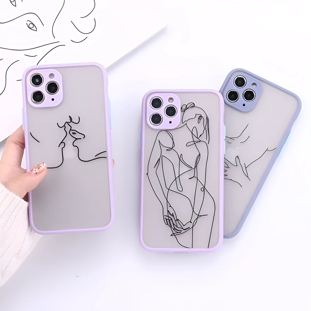 TPU iPhone protective case with fine hole design in multiple colour options for iPhone 12, 11 and other models