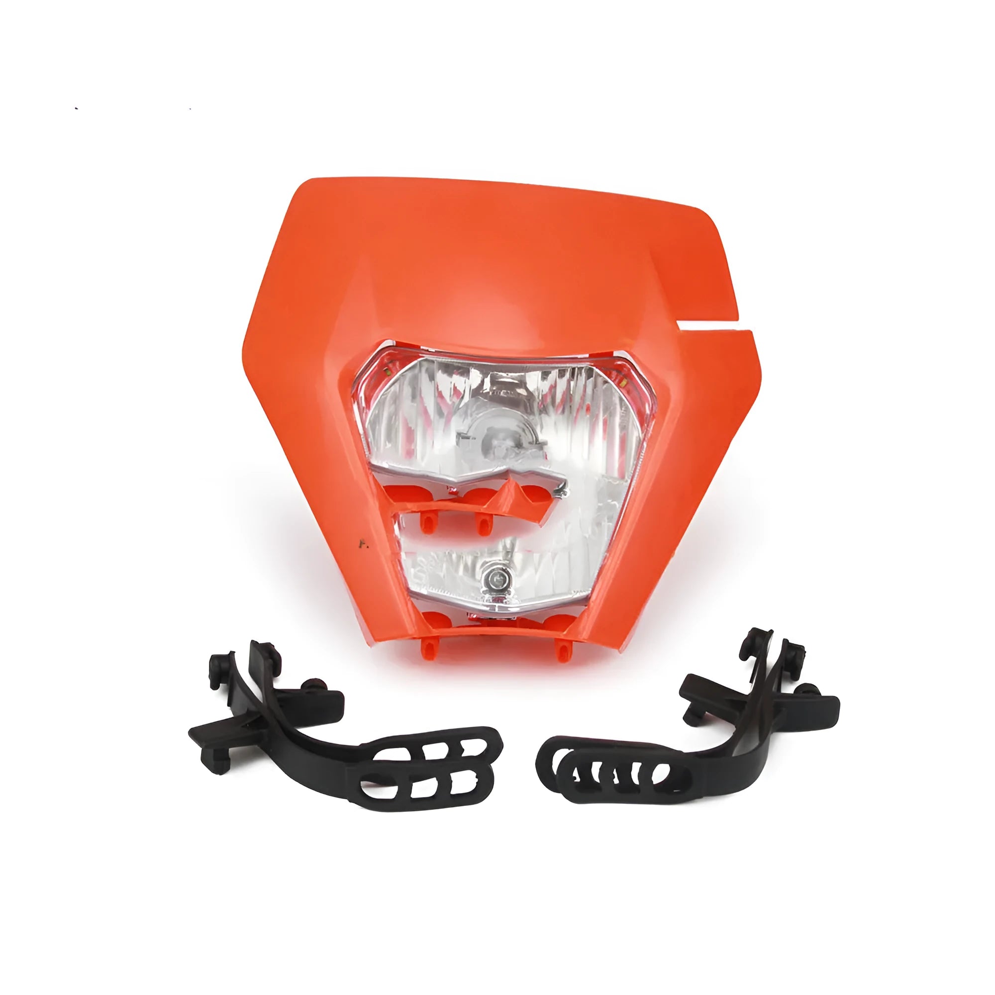General modified headlight assembly for off-road motorcycles, compatible with KTM 2017, size 34x30x10cm, colour options black orange white