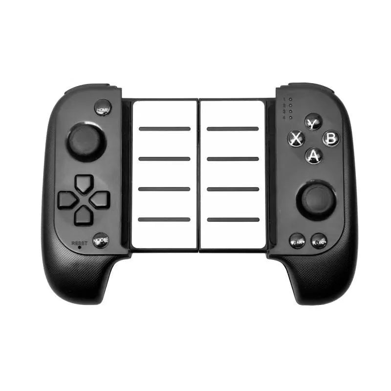 Cytec wireless Bluetooth telescopic game controller extended with smartphone attached in black colour