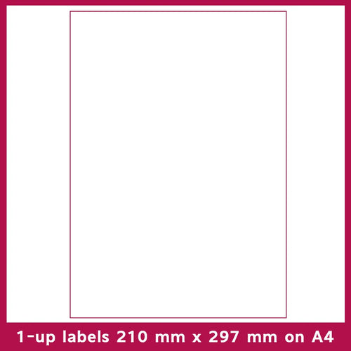 A4 FBA barcode label paper sheets showing ten different grid configurations for inventory labelling