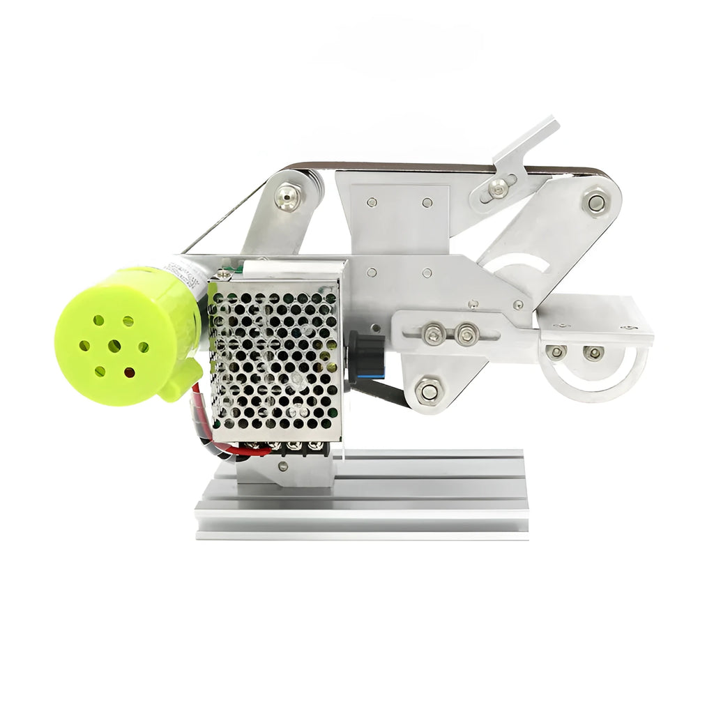 895 fixed-angle desktop belt grinder machine with adjustable speed control