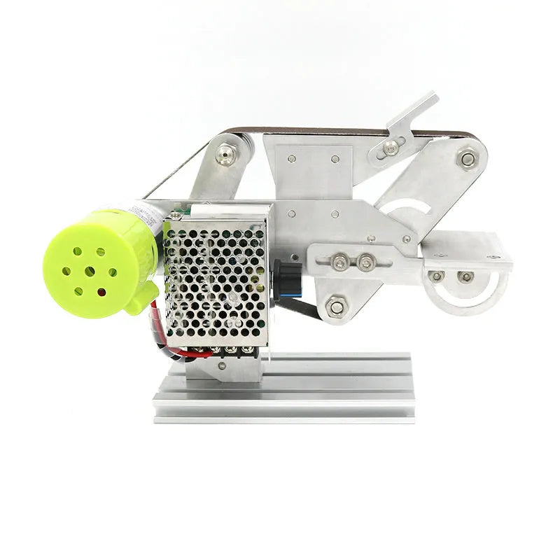 895 fixed-angle desktop belt grinder machine with adjustable speed control