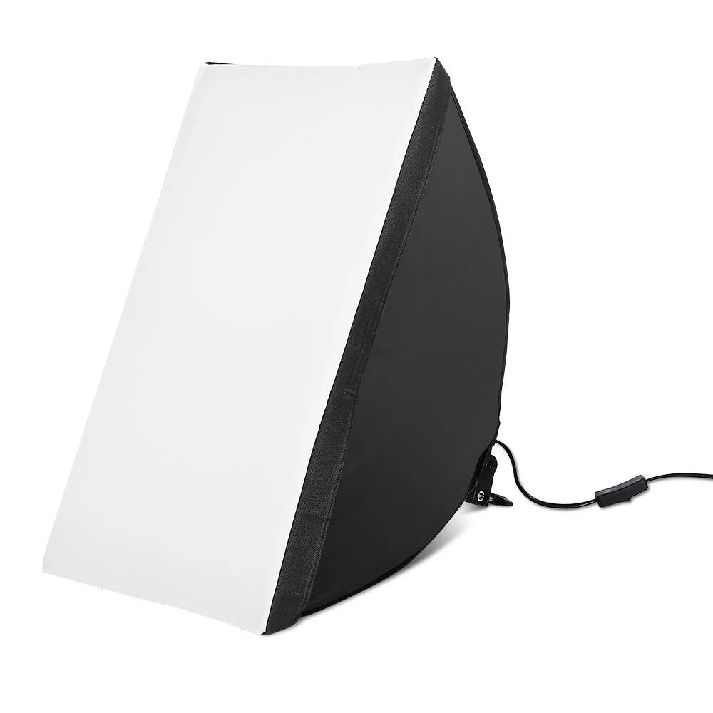 50x70cm photography softbox lighting kit with 2 metre stand for studio portrait shooting