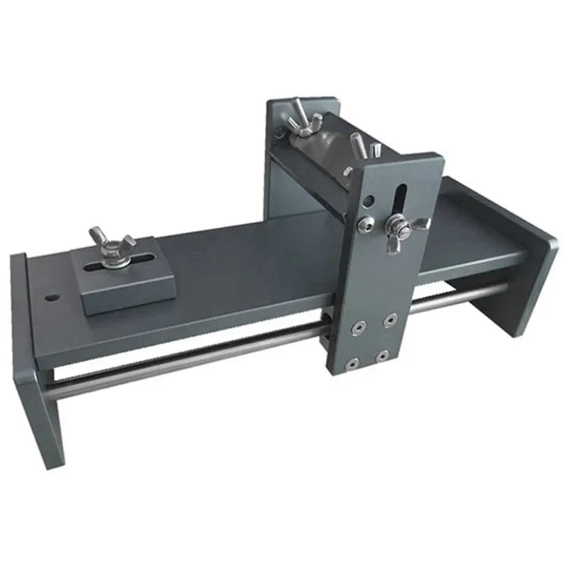 Fixed angle sharpening tool for woodworking chisels and planers made from aluminium alloy.