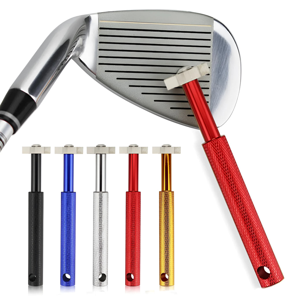 Hexagonal alloy cleaning and repair tool shown in black, blue, gold, red, or silver