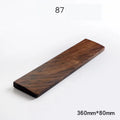 Walnut wood mechanical keyboard wrist pad ergonomic hand rest seamless design colour option A