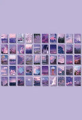 Japanese paper sticker book showing 4x6cm decorative stickers in various patterns and colours