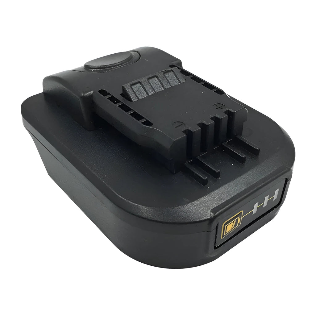 Black Mak to Wox battery converter adapter for power tools with battery slot and connector