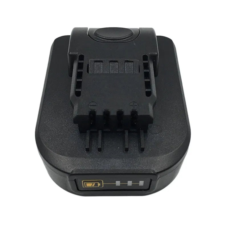 Black Mak to Wox battery converter adapter for power tools with battery slot and connector