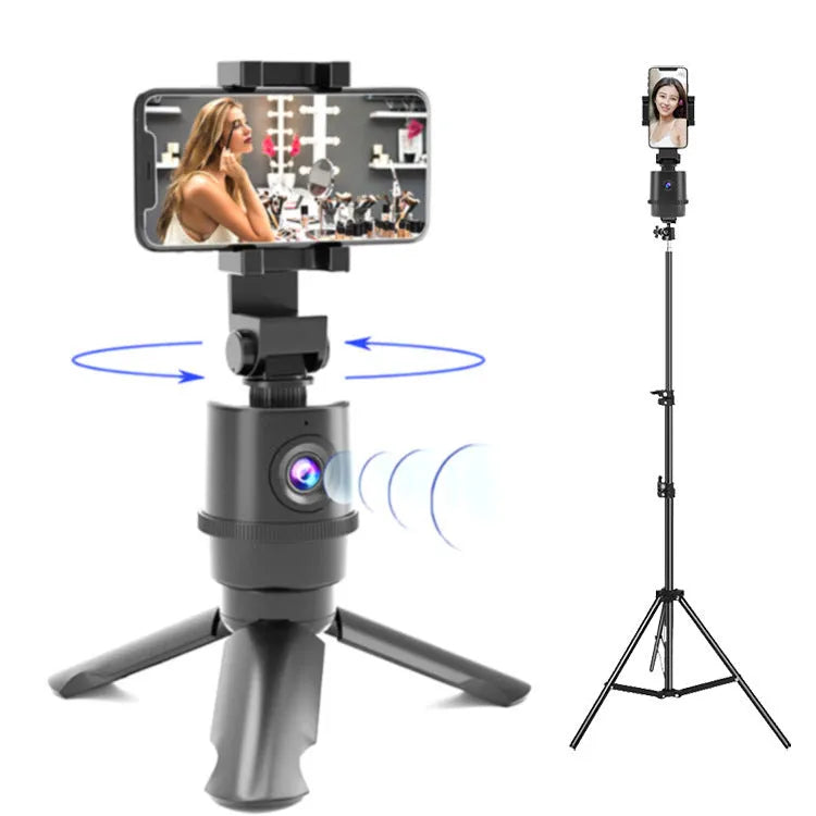 Intelligent tracking pan tilt bracket for mobile phones with AI face recognition technology