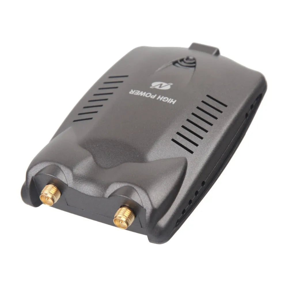 Black USB Wi-Fi adapter with 3070L chipset, 300Mbps, 802.11n wireless network card for desktop or laptop.