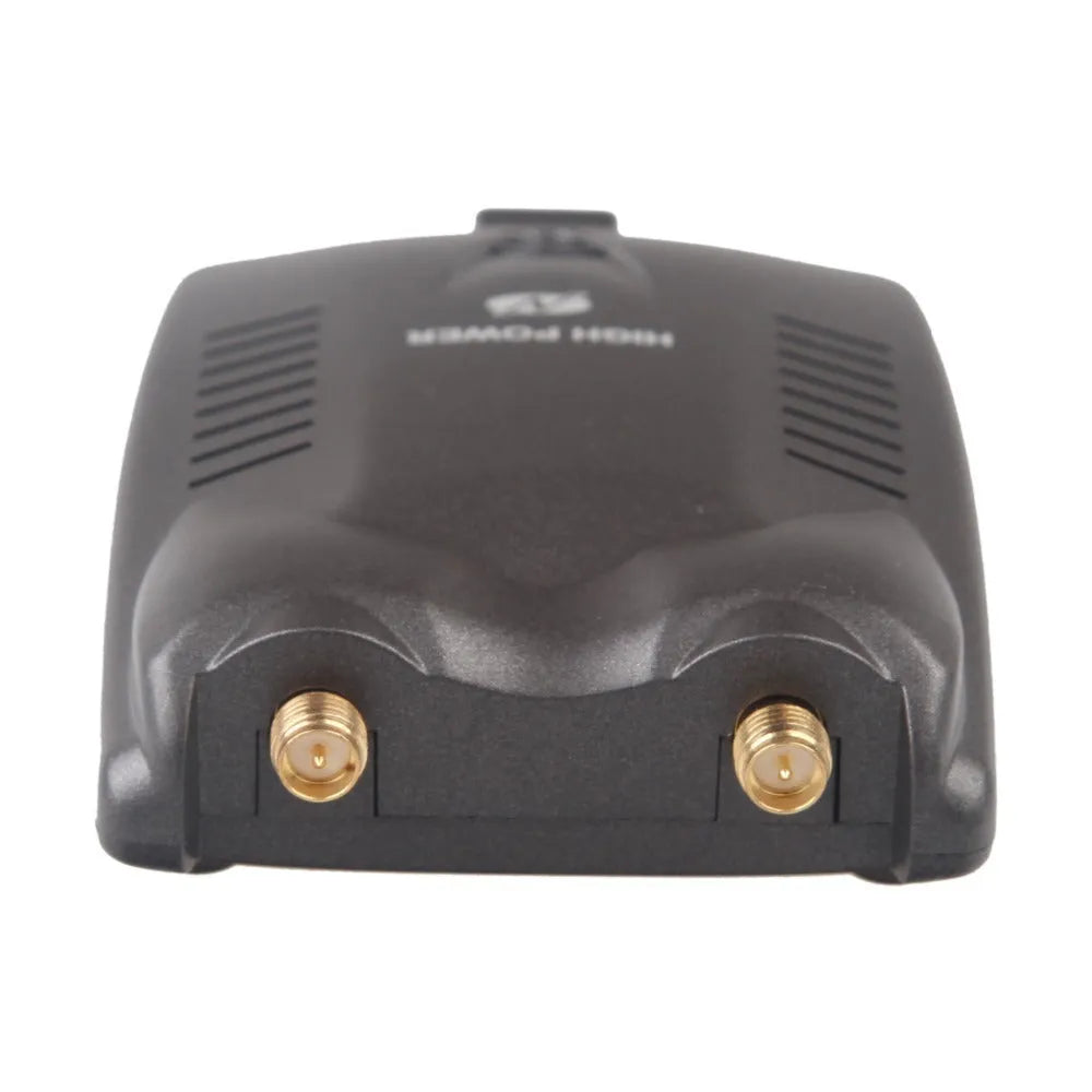 Black USB Wi-Fi adapter with 3070L chipset, 300Mbps, 802.11n wireless network card for desktop or laptop.