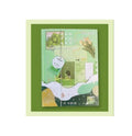 Hardcover morning tea notebook with rigid PVC cover in four artistic style options