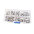M3 round head hexagon socket screws and 230pcs nuts in 304 stainless steel, 4-20mm lengths