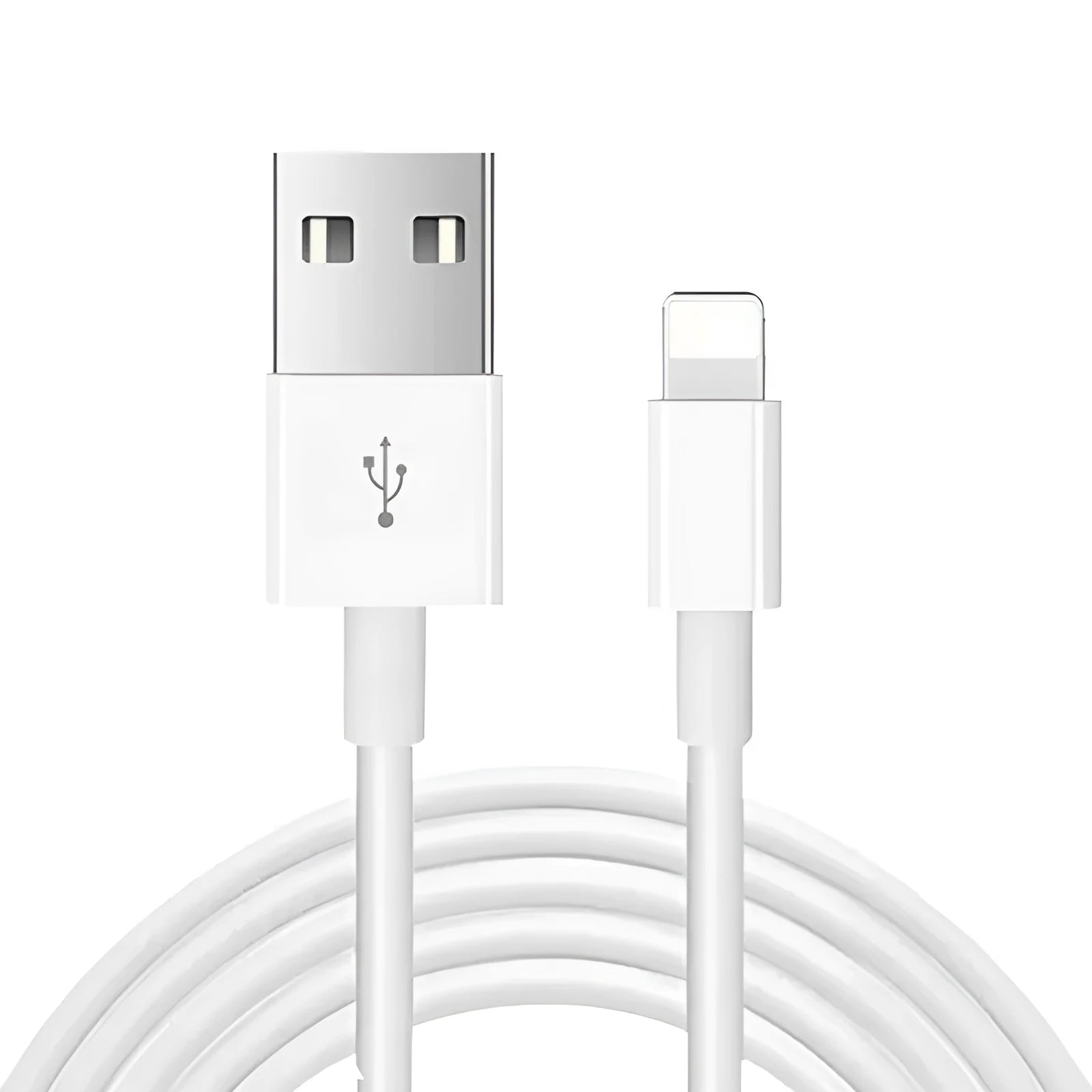 White 20W USB-C wall charger with 1-metre cable for Apple iPhone and iPad fast charging