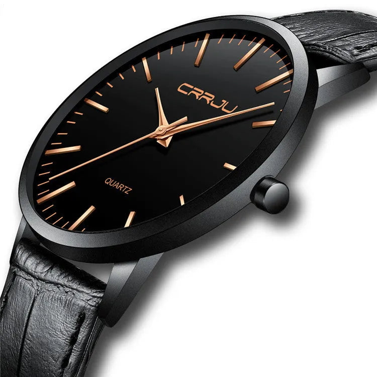 Casual men's and women's quartz watch with alloy case and 30M waterproof rating on a mesh strap.