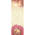 Superfine fibre printed yoga mat drape in exotic colour pattern, sweat-absorbent non-slip fitness towel 185cm x 65cm
