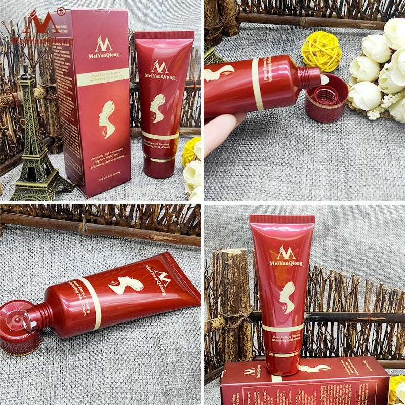 Meiyan Qiong Neck Cream 40g tube, a neck essence cream with 3-year shelf life, colour as shown.