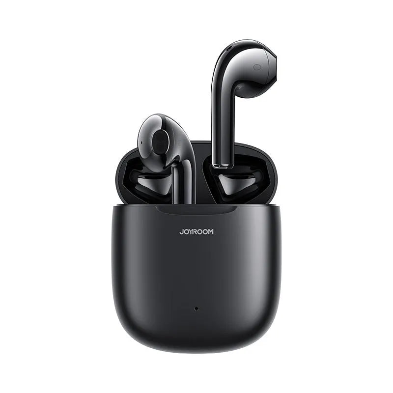 Bilateral in-ear Bluetooth headset in black or white with 10 metre range and stereo sound