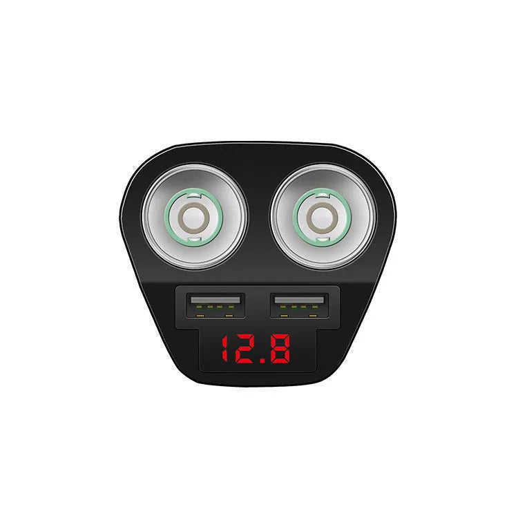 Dual USB Car Charger Smart Phone Charging Small Appliances ABS Material 80W Power White Colour Vehicle Charger for Mobile Devices Fast Charging Portable Compact Design