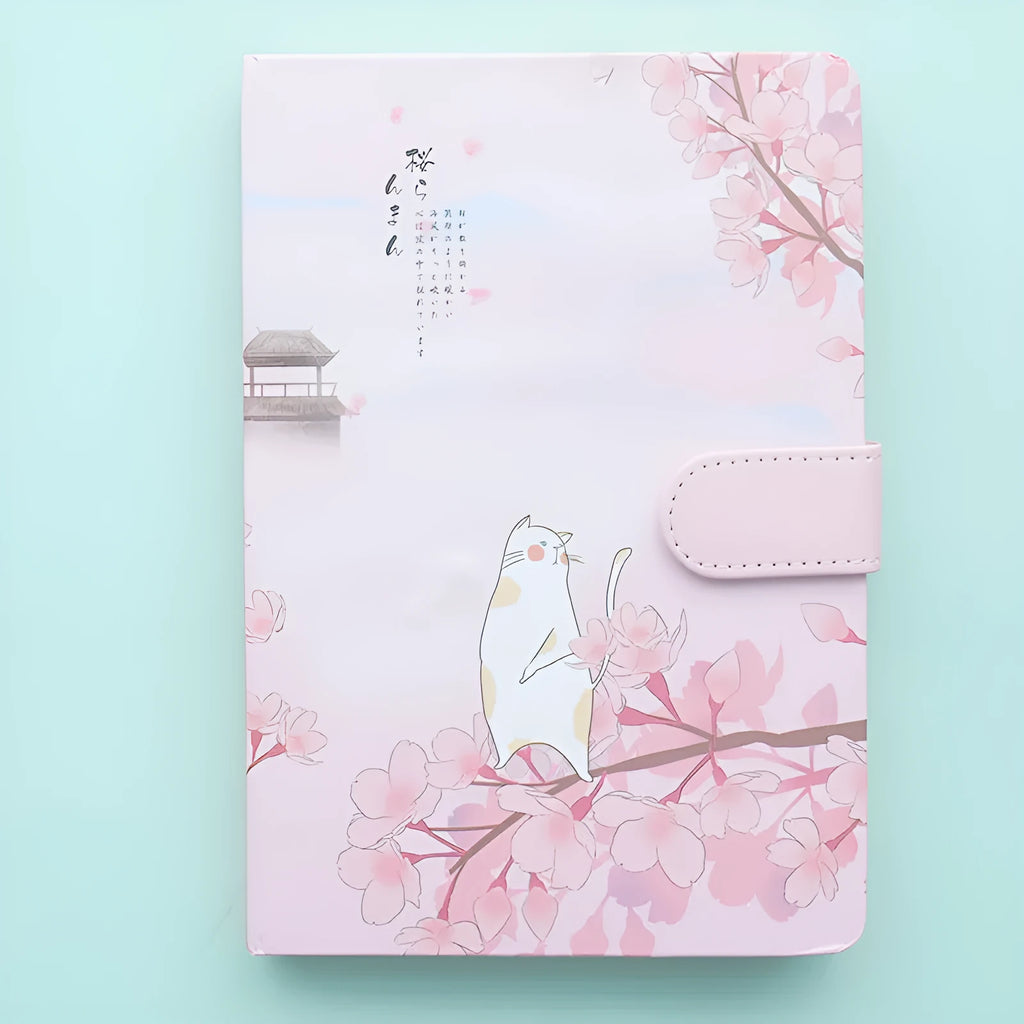Girl Heart Simple Ins Wind A5 notebook in 12.8 by 18.5 cm size with four style options