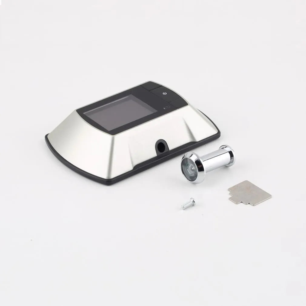 Digital electric door peephole with LCD monitor and wireless camera for home security doors