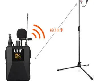 Little Bee X3 model black wireless lavalier clip-on microphone