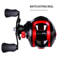 Metal Drop Wheel 10kg heavy fishing reel with CNC brass gears and graphite body